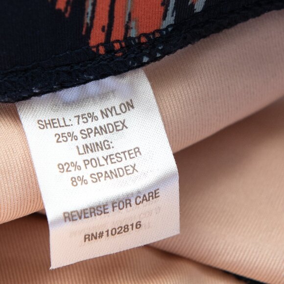 Garnet Hill Tankini Set Bathing Suit 2 Piece Swimwear Racerback Top Blue 4 New - Picture 9 of 11